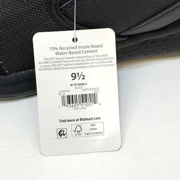 TredSafe Sara 2 Slip-Resistant Anti-Fatigue Enduropro Comfort Footbed Womens 9.5 - Picture 12 of 12